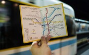 جدیدترین نقشه متروی تهران را ببینید