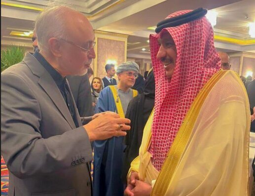 سفیر عربستان و علی اکبر صالحی