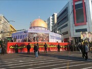 تصاویر | آغاز رزمایش «الی بیت‌المقدس» در تهران | بسیج و مردم به خیابان انقلاب آمدند