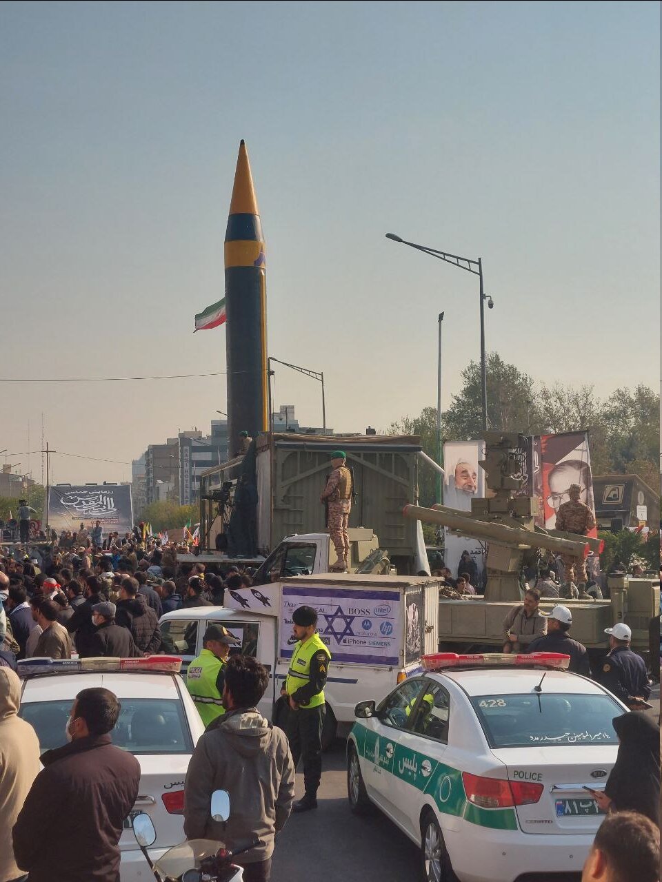 تصاویر رونمایی از سامانه موشکی خیبر در رزمایش «الی بیتالمقدس»
