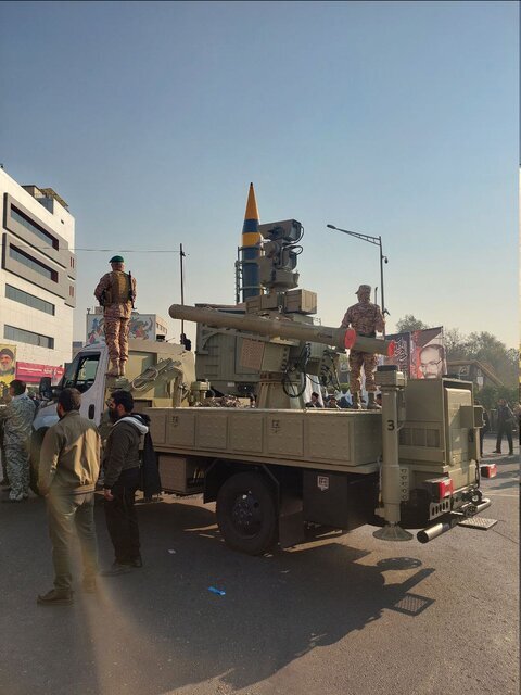 تصاویر رونمایی از سامانه موشکی خیبر در رزمایش «الی بیتالمقدس»