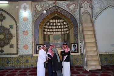تصاویر واکنشهای سفیر عربستان در تهران به یک سفر داخلی در ایران