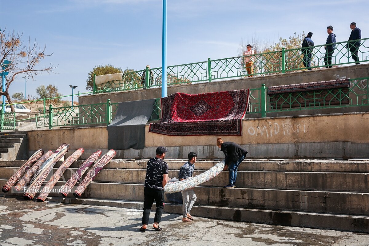لعنخوانی قالیشویان کنار چشمهعلی