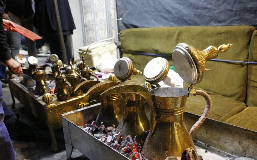 نذری ۱۷۰ساله قجری در تکیه قدیمی تهران