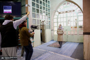تصاویر | حجاب مجری مشهور روسیه در خانه امام خمینی