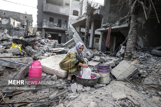 ویرانی‌های غزه