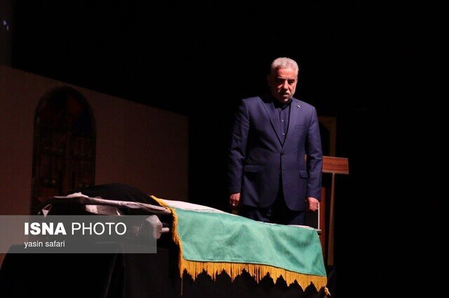 مراسم وداع با پیکر پروانه معصومی در رشت ا ساخت یادمان این بازیگر فقید