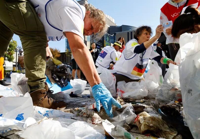 جام جهانی زباله جمع کنی