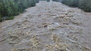 یک رودخانه در مازندران طغیان کرد | تخلیه خانه ها در یک منطقه