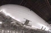 تصاویر بزرگترین کشتی هوایی جهان | این هواپیمای غول پیکر را ببینید؛ ۱۲۱ متر طول این هواپیما است!