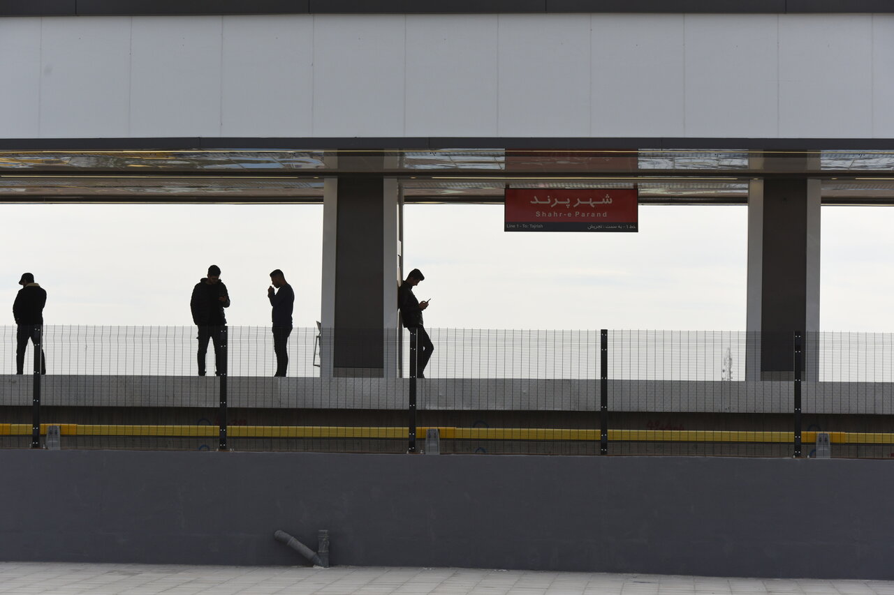 اولین روز مسافرگیری مترو پرند