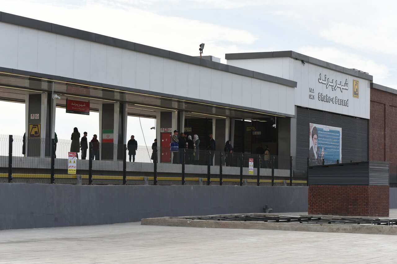 اولین روز مسافرگیری مترو پرند