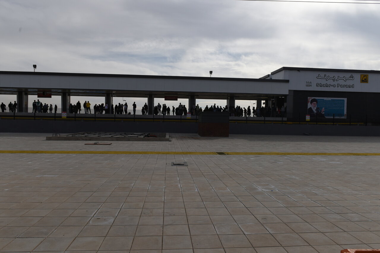 اولین روز مسافرگیری مترو پرند