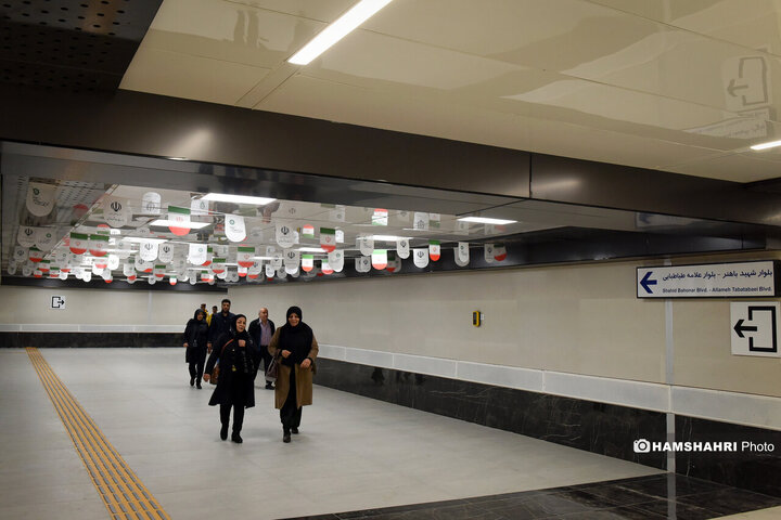 خوشحالی مردم از افتتاح متروی پرند