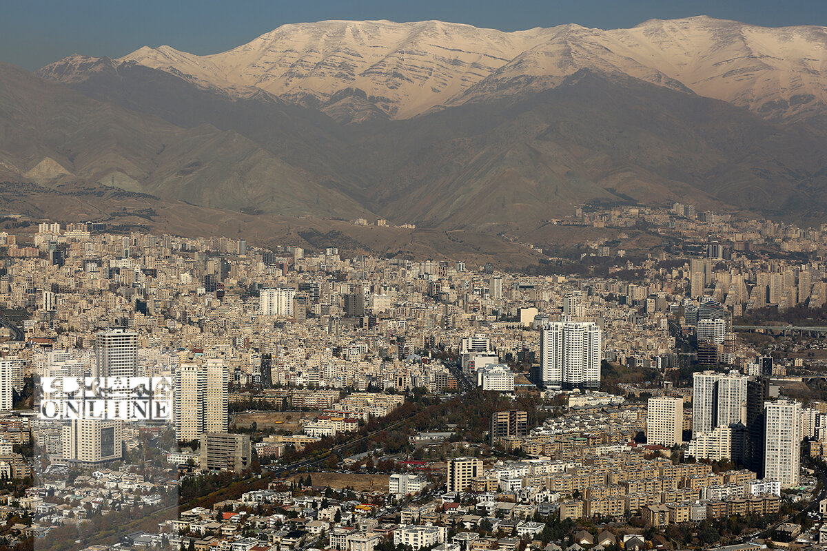 نمای تهران از برج میلاد