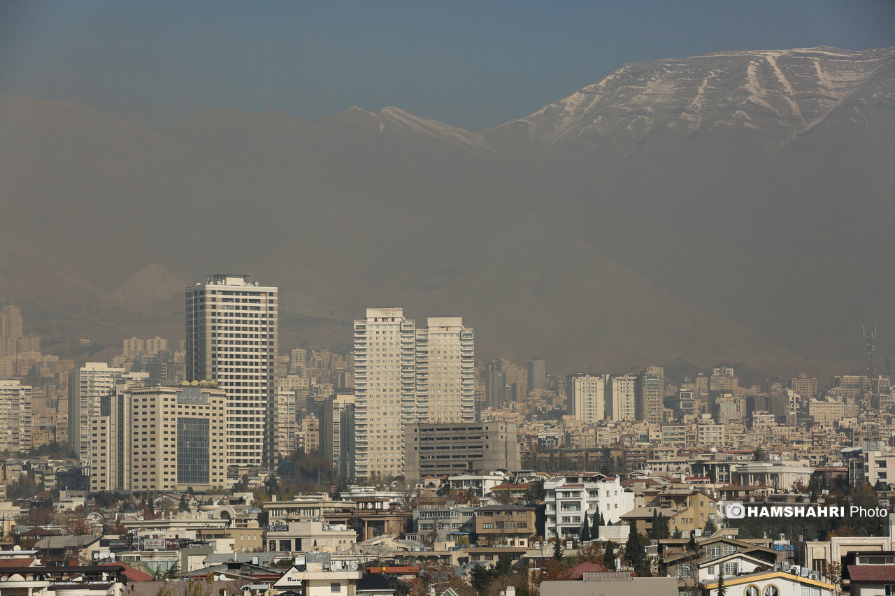 افزایش آلودگی هوای تهران تا چهارشنبه