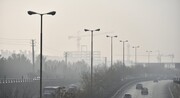 هوای این شهر قرمز شد | آلودگی شدید هوا در اولین ماه بهار