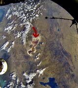 جدیدترین تصاویر دریاچه ارومیه را از یک ایستگاه فضایی ببینید