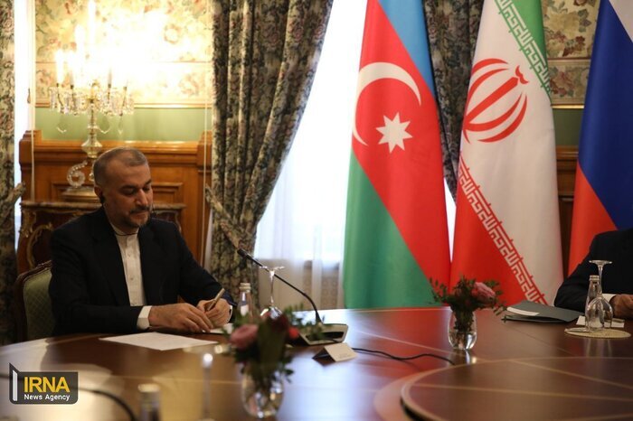 تصاویر ؛ آغاز نشست وزرای خارجه کشورهای حاشیه دریای خزر | یک ساعت نشست پشت درهای بسته