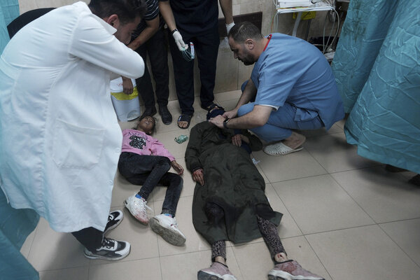 وضعیت کودکان در بیمارستان‌های غزه
