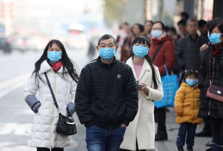 شیوع بیماری تنفسی در چین