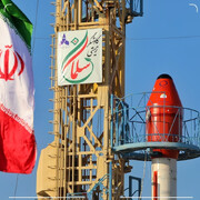 نخستین تصاویر از پرتاب موفقیت آمیز کپسول زیستی ایران
