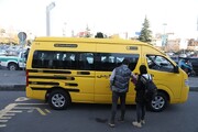 طرح جدید تاکسیرانی در ساعت اوج ترافیک | ماجرای ون های زرد رنگی که اینترنتی در تهران مسافر می زنند چیست؟