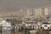 وضعیت آلودگی هوای تهران در روز یکشنبه ١٩ آذر
