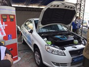 رونمایی از نخستین خودروی تمام برقی تولید داخل | شهردار تهران : تأمین ۷۰ درصد حمل و نقل عمومی با خودرو برقی