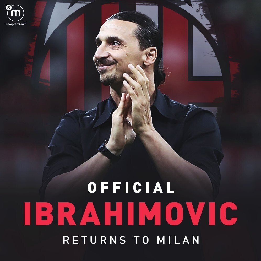 عکس | بازگشت زلاتان به میلان با یک پست ویژه