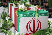 تصاویر مراسم تشییع باشکوه پیکر شهدای گمنام دفاع مقدس در کرمان
