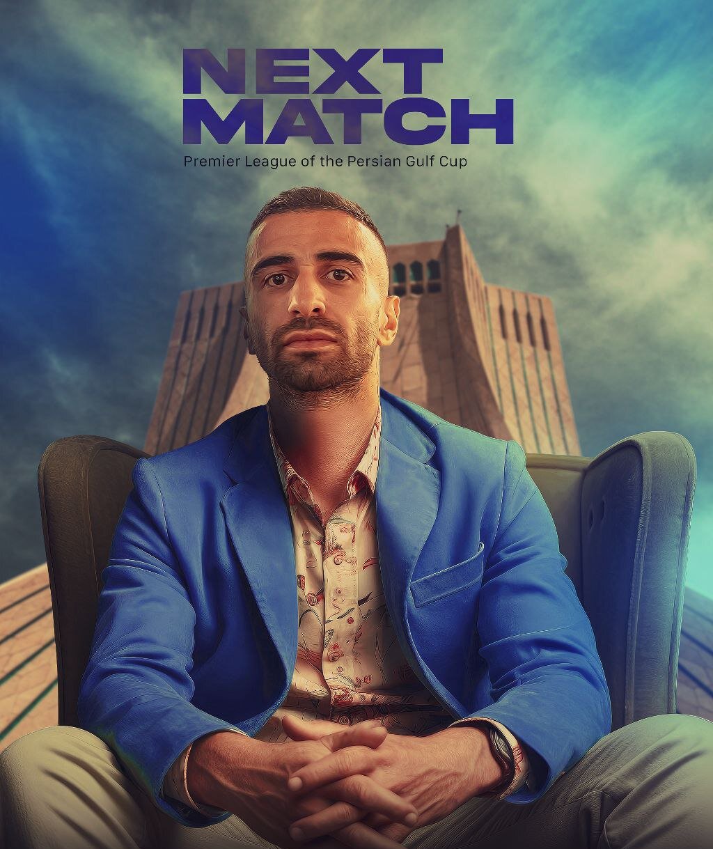 عکس | کری خوانی جالب استقلال برای پرسپولیس | پوستر خاص طراحی شد