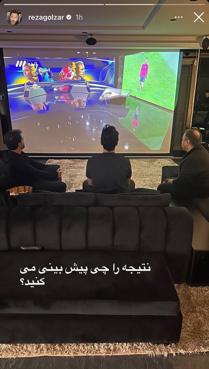 استوری گلزار دربی