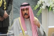 تصاویر لحظه اعلام فوت امیر کویت در تلویزیون