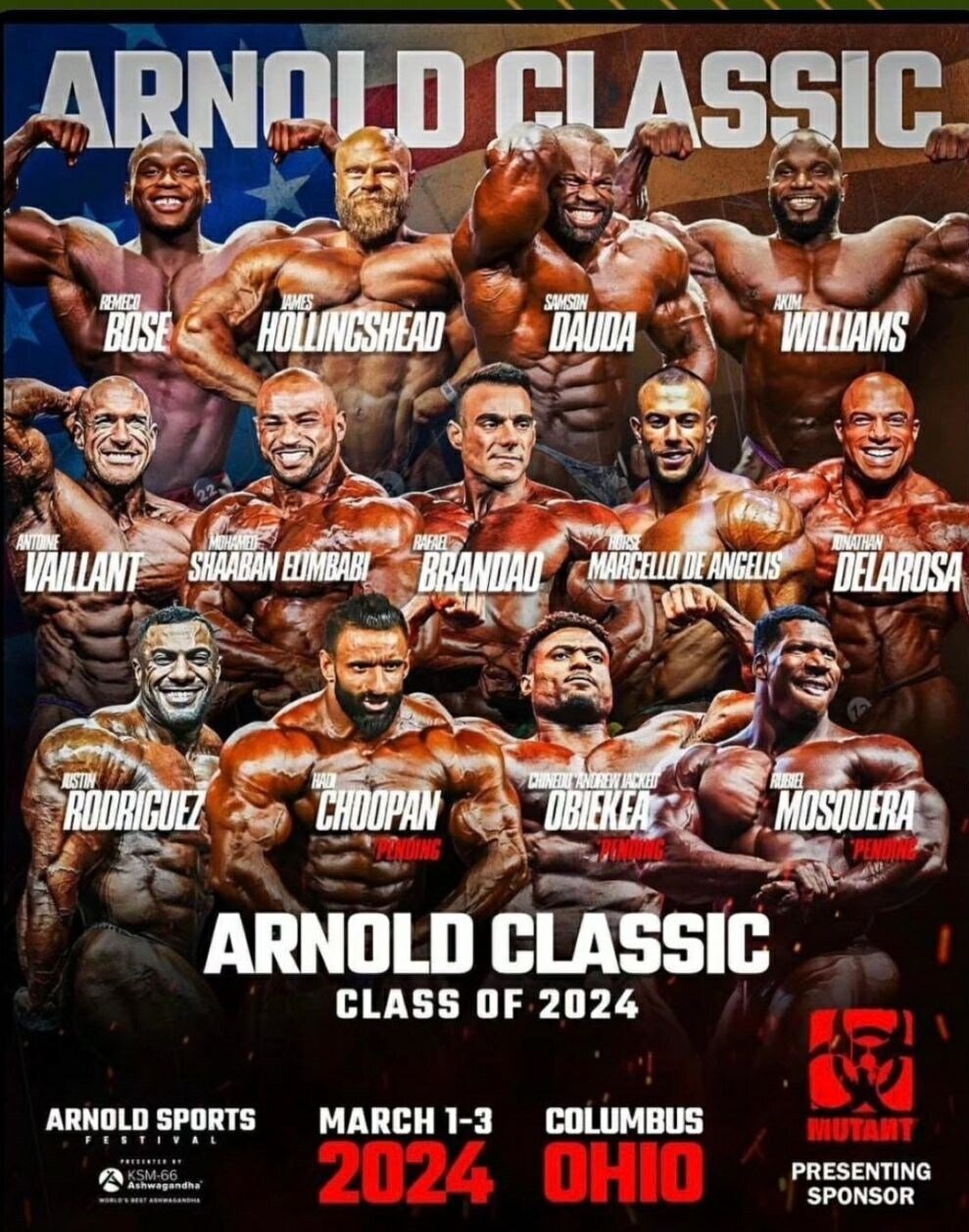 دعوت از هادی چوپان برای حضور در آرنولدکلاسیک ۲۰۲۴