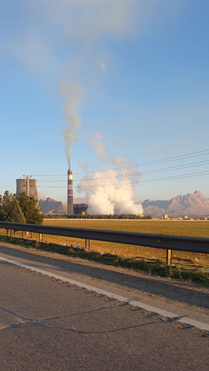 عکس | وضعیت فاجعه بار مازوت سوزی در یک کلانشهر