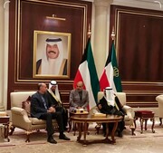 عکس | وزیر خارجه ایران با امیر جدید کویت دیدار کرد