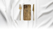 آیفون روکش طلای ۲۴ عیار ؛ این تصاویر واقعی است یا کیک؟