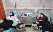 پویش اهدای خون زنان در استان‌ها