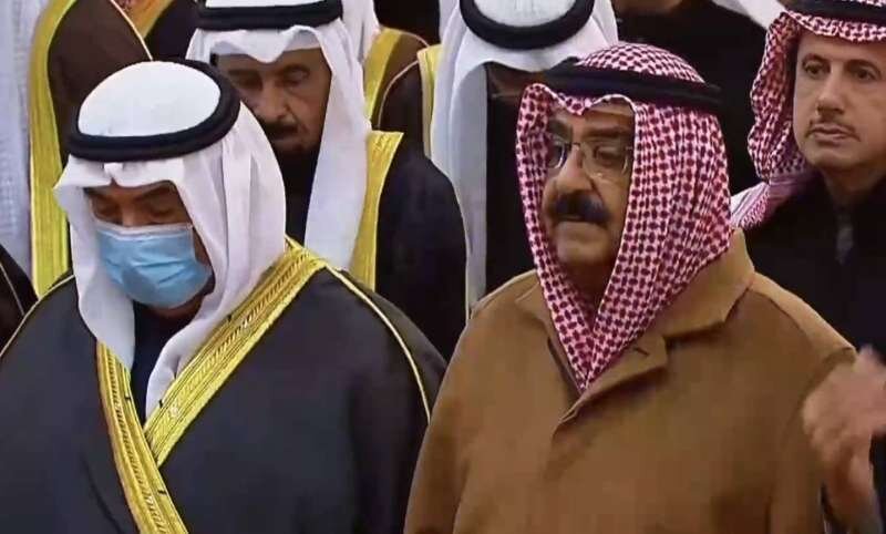 تازه ترین تصویر از امیر جدید کویت | شیخ نواف اینگونه به خاک سپرده شد