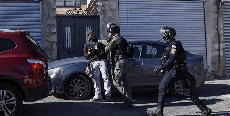 تصاوير لگد زدن هاي پليس اسرائيل