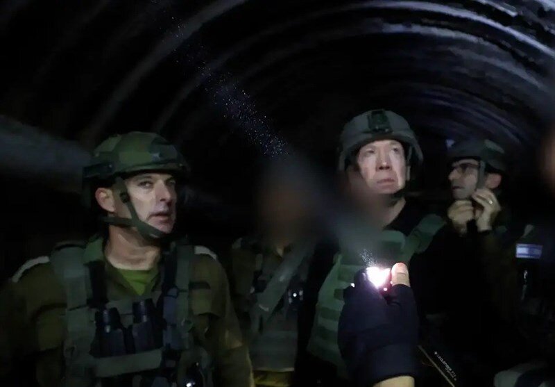 كشف تونل در غزه