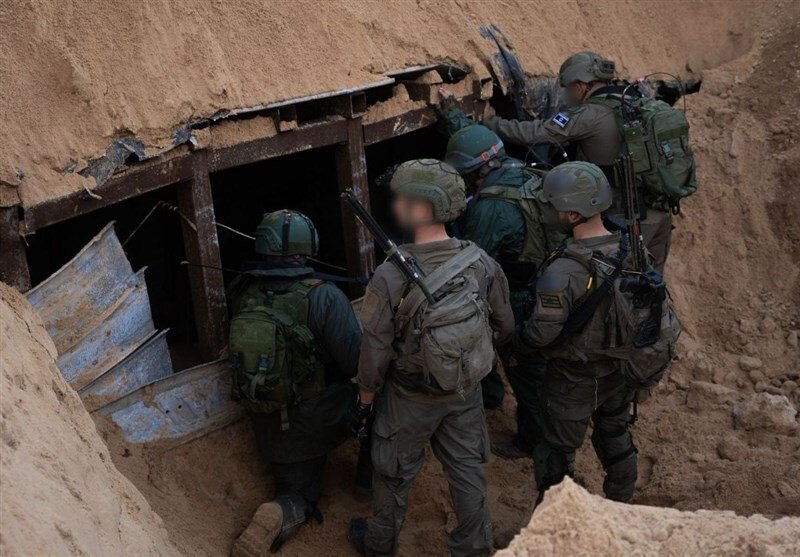 كشف تونل در غزه