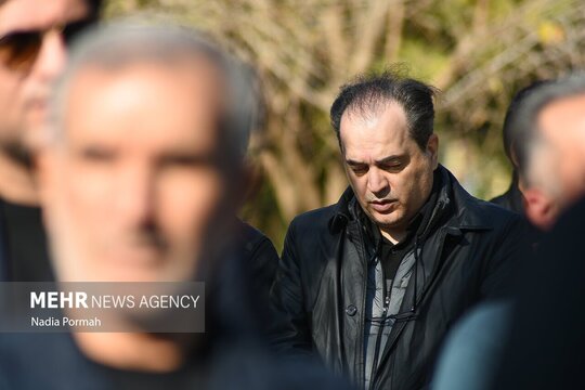 خاکسپاری مادر محمد حسین میثاقی