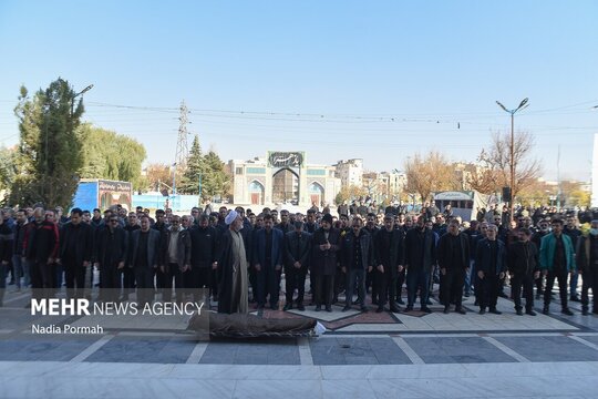 خاکسپاری مادر محمد حسین میثاقی