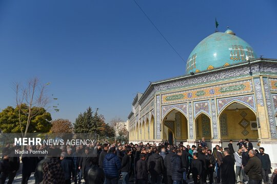 خاکسپاری مادر محمد حسین میثاقی