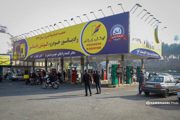 پس لرزه اختلال پمپ بنزین های ایران