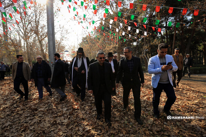 افتتاح گذر یلدایی در پارک لاله