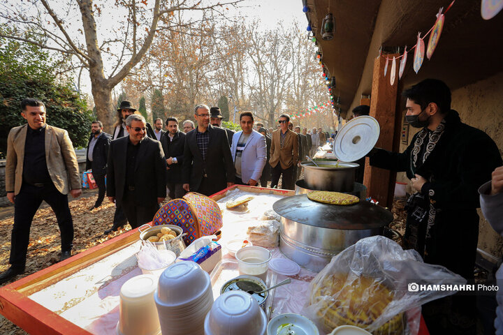 افتتاح گذر یلدایی در پارک لاله
