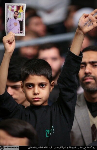 مهمانان خاص و ویژه رهبر انقلاب در حسینیه امام خمینی(ره) | تصاویر